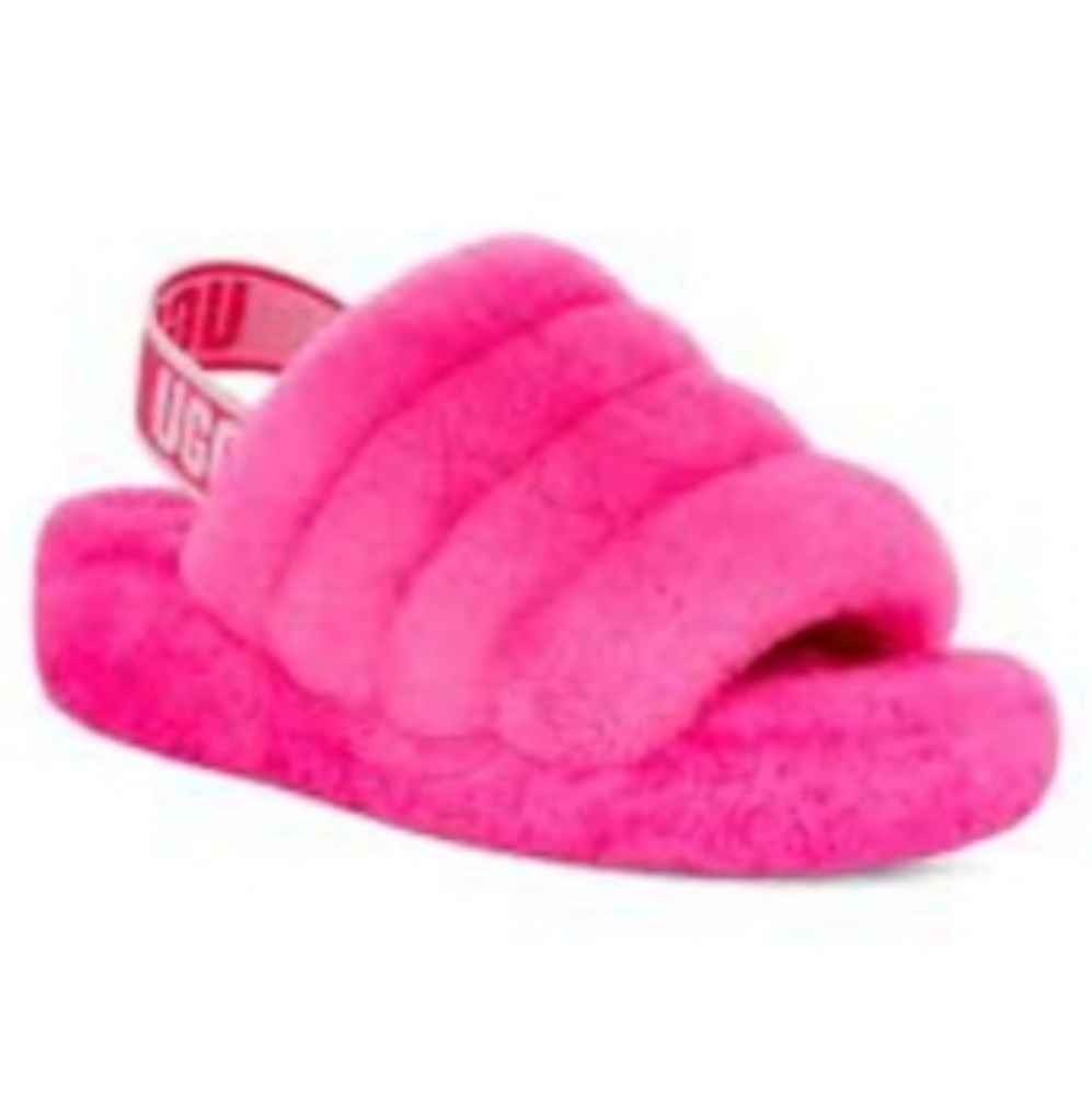 EUC UGG Slippers Wedge Size 6